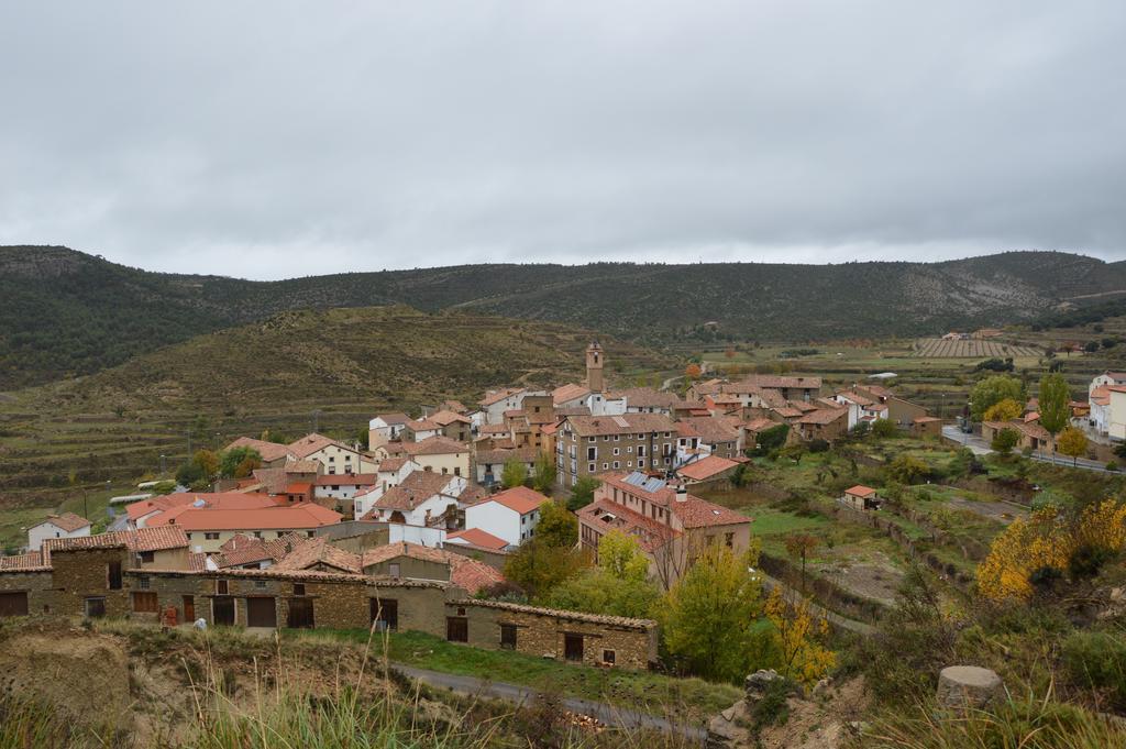Hostal De Montana La Casa Grande Nogueruelas ภายนอก รูปภาพ