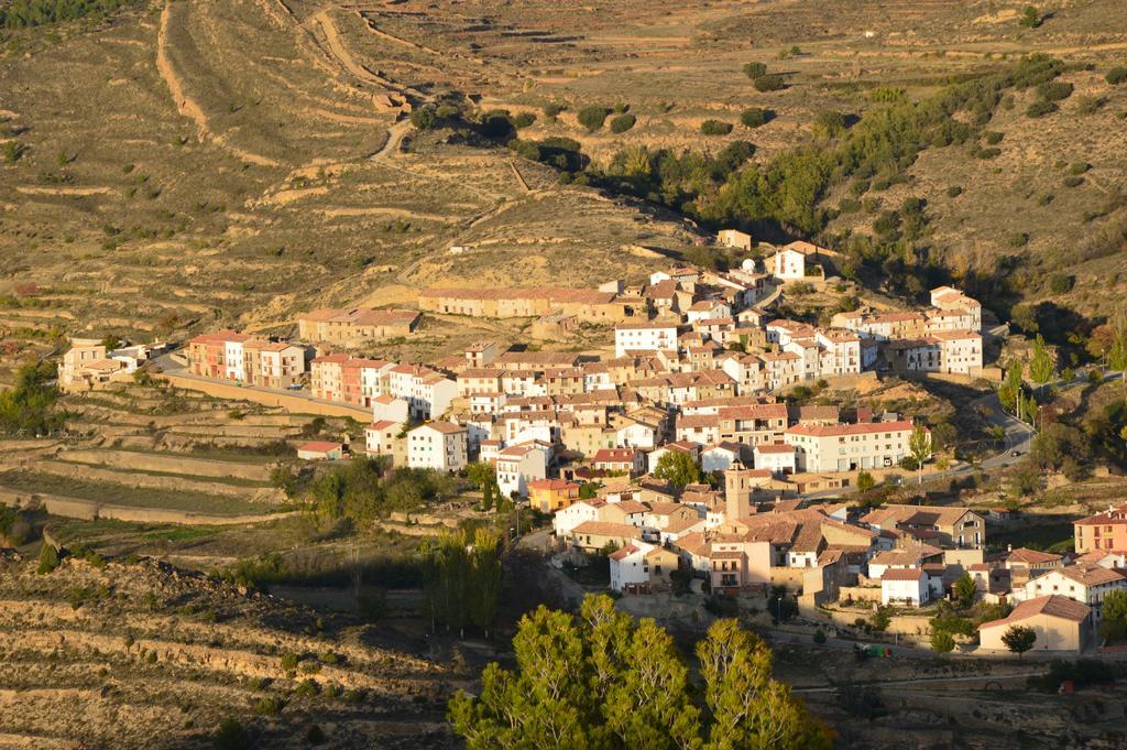 Hostal De Montana La Casa Grande Nogueruelas ภายนอก รูปภาพ